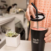 Straw Lid Set (for Pints and Tumblers) Klean Kanteen Straw Suburban.